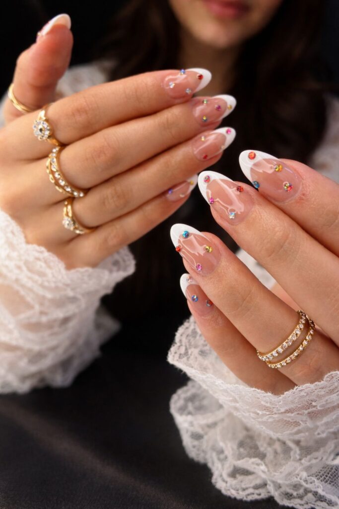 Best nail salon in New Cairo offering professional nail services at Veloura